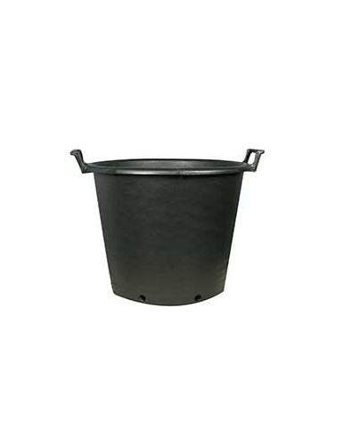 Pot Rond Noir 35 litres