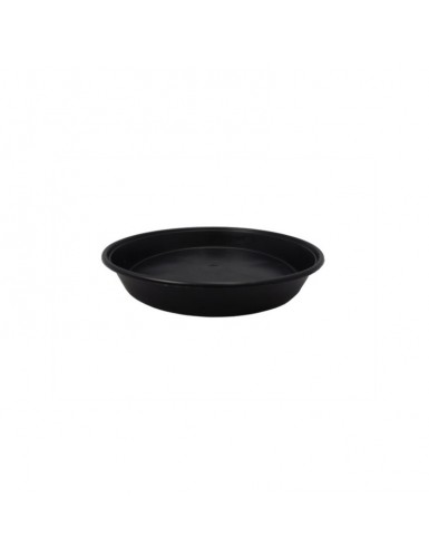 Soucoupe Ronde Noir ø40
