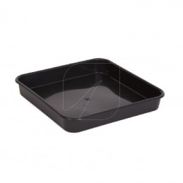Soucoupe Carrée Noir ø14...
