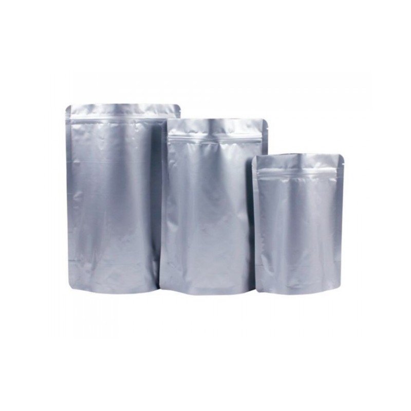 Sachet Zip Aluminium scellable 21x31+5cm ( 1u ) Poppins Lab